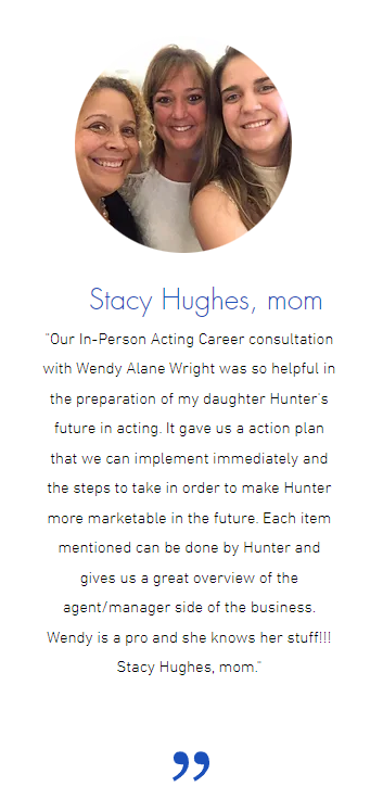 Stacy Hughes, mom