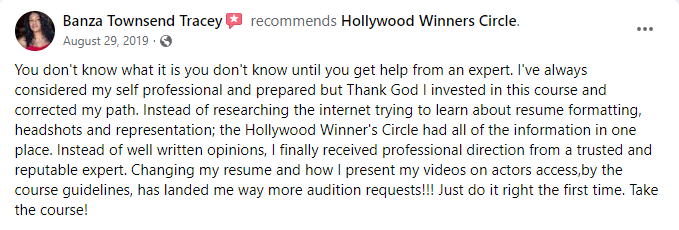 Banza Townsend Tracey recommends Hollywood Winners Circle