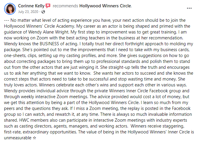 Corinne Kelly recommends Hollywood Winners Circle