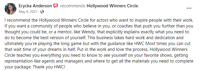 Erycka Anderson recommends Hollywood Winners Circle