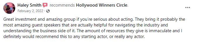 Haley Smith recommends Hollywood Winners Circle