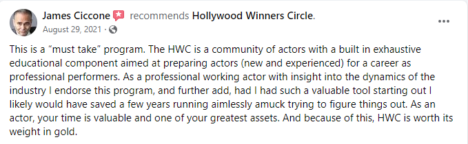 James Ciccone recommends Hollywood Winners Circle