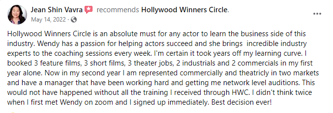 Jean Shin Vavra recommends Hollywood Winners Circle