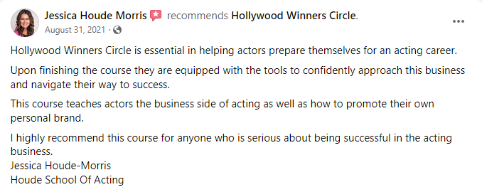 Jessica Houde Morris recommends Hollywood Winners Circle