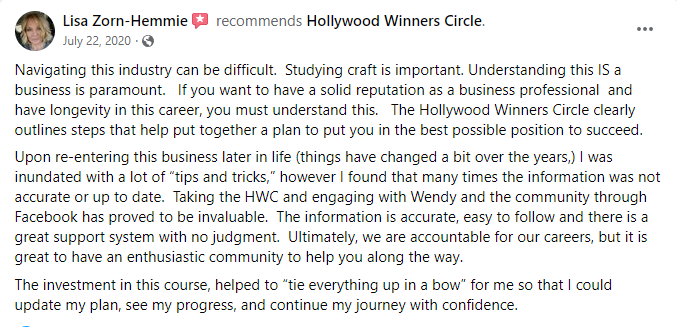 Lisa Zorn-Hemmie recommends Hollywood Winners Circle