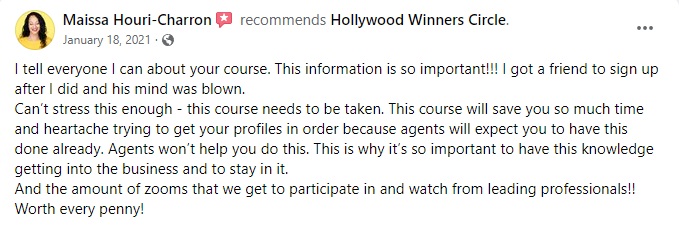 Maissa Houri-Charron recommends Hollywood Winners Circle