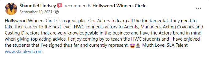 Shauntiel Lindsey recommends Hollywood Winners Circle