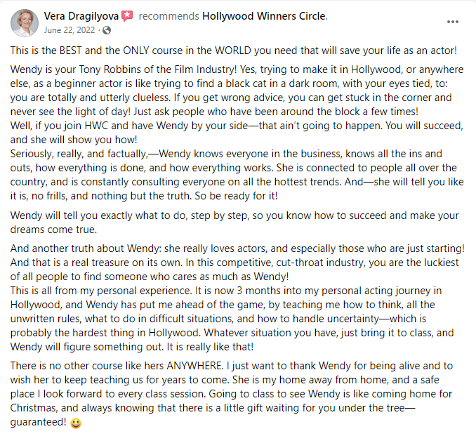 Vera Dragilyova recommends Hollywood Winners Circle