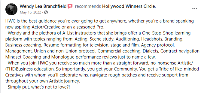 Wendy Lea Branchfield recommends Hollywood Winners Circle