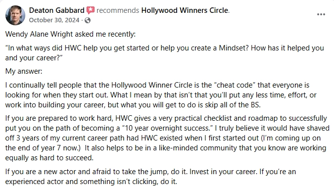 Deaton Gabbard recommends Hollywood Winners Circle