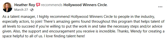 Heather Roy recommends Hollywood Winners Circle
