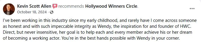 Kevin Scott Allen recommends Hollywood Winners Circle