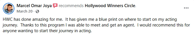 Marcel Omar Joya recommends Hollywood Winners Circle