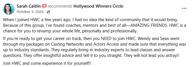Sarah Caitlin recommends Hollywood Winners Circle