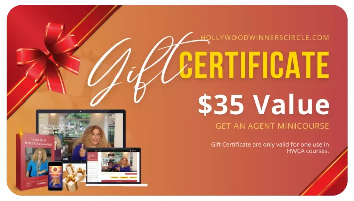 Get An Agent TVFilm Gift Cert
